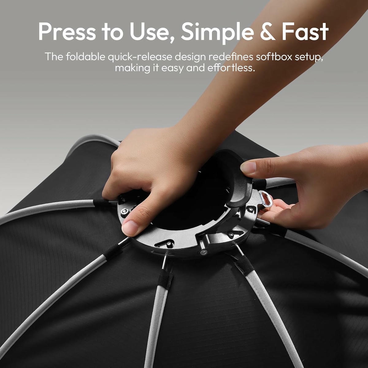 Ulanzi Fold Qs80 Softbox Thao Tac Nhanh Ngam Bowens 80cm L303 05 Hlstudio