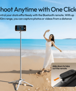 Ulanzi Mt85 Chan Tripod Selfie Magsafe Tu Dong Mo Tich Hop Remote T122 02 Hlstudio