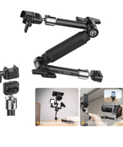 Ulanzi TA10 - Cần khớp nối ma thuật dài 43cm, có lỗ vít 1/4" và 3/8", 3 đoạn NATO, dùng cho màn hình DSLR, đèn và phụ kiện máy ảnh. 38927