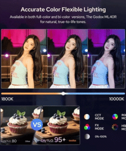Den Led Godox Ml40bi Ml40r Full Color 4800mah 05 Hlstudio