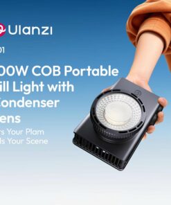 Den Led Ulanzi C01 100w Cob Ngam Mini Bowen Kem Lens L252 2