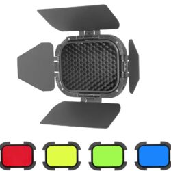 Godox Bd 07 Ii Barn Door Luoi To Ong Kem Bo Loc Gel 4 Mau Cho Ad200pro Ii 1 Hlstudio