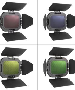 Godox Bd 07 Ii Barn Door Luoi To Ong Kem Bo Loc Gel 4 Mau Cho Ad200pro Ii 3 Hlstudio