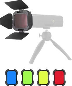 Godox Bd 07 Ii Barn Door Luoi To Ong Kem Bo Loc Gel 4 Mau Cho Ad200pro Ii 4 Hlstudio