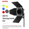 GODOX BD-10 – Barn Door đi kèm lưới tổ ong và bộ lọc gel gồm 4 màu, tương thích với AD300Pro và AD300Pro II. 39800