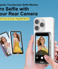 Man Hinh Kingma Ph02 Ultra Magsafe Vlog Selfie Monitor Touch Screen 4inch 02 Hlstudio