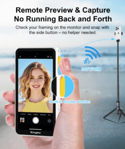 Man Hinh Kingma Ph02 Ultra Magsafe Vlog Selfie Monitor Touch Screen 4inch 06 Hlstudio