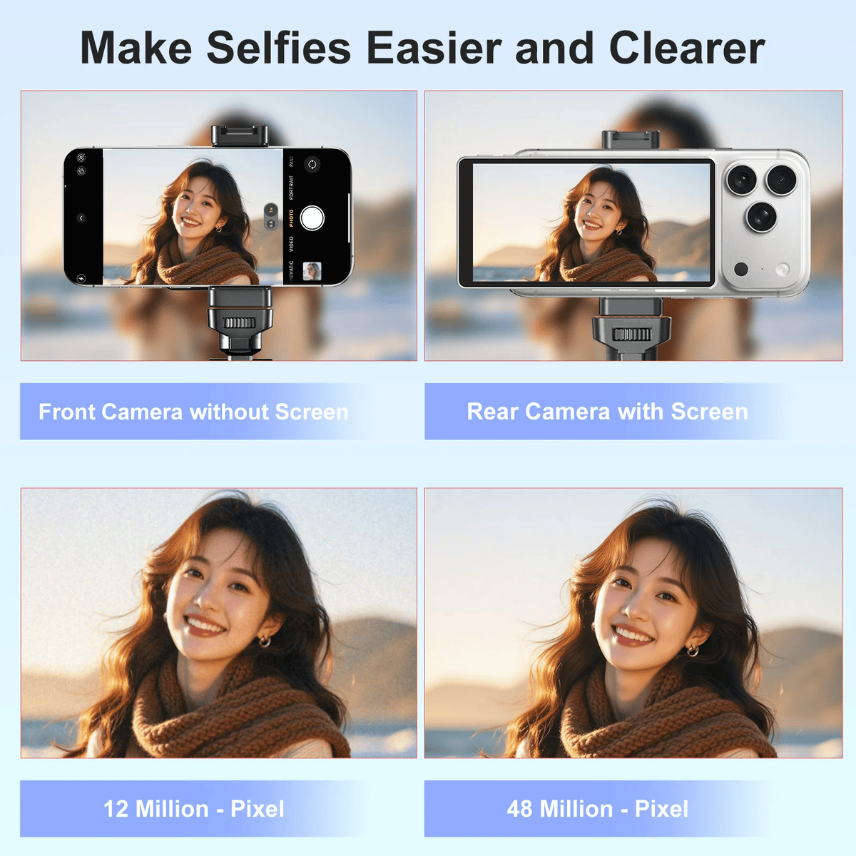 Man Hinh Kingma Ph06 Ultra Magsafe Vlog Selfie Monitor Touch Screen 5inch 6 Hlstudio