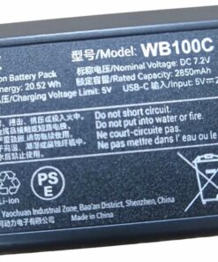 Pin Godox WB100C Lithium (7.2V 2850mAh) – Có cổng sạc USB-C, thay thế cho Godox AD100Pro, AD100ProII, V1, V1Pro, V100, V850III và MF-R76. 39392