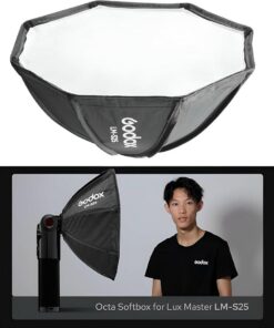 Softbox Godox Lm S25 Cho Den Godox Lux Master 3 Hlstudio