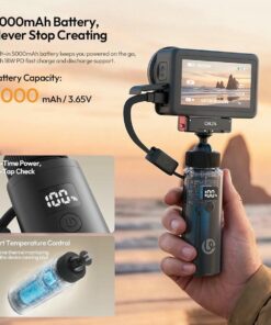 Ulanzi Ma94 Tay Cam Pin Mini Cho May Anh May Quay 5000mah S061a 2