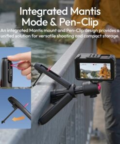 Ulanzi Mt55 Snapgo Tripod Selfie Mini Vit 1 4 Xoay 360 T165 2