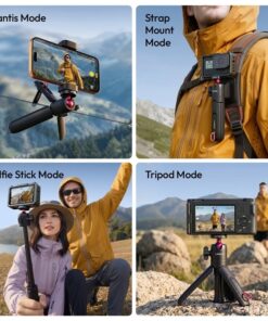 Ulanzi Mt55 Snapgo Tripod Selfie Mini Vit 1 4 Xoay 360 T165 6
