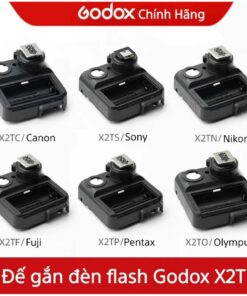 Godox X2T Trigger Hot Shoe X2T-C X2T-N X2T-S X2T-F X2T-O, phụ kiện thay thế cho Canon, Nikon, Sony, Fuji, Olympus. 40346