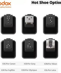 Godox X3 Trigger Hot Shoe - Giá đỡ hot shoe Godox X3 tương thích Canon, Sony, Nikon, Fujifilm, Olympus SLR. 40362