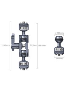 Khop Noi Smallrig 3873 Magic Arm Dual Ball Heads 1 4 20 Screws 2 Hlstudio