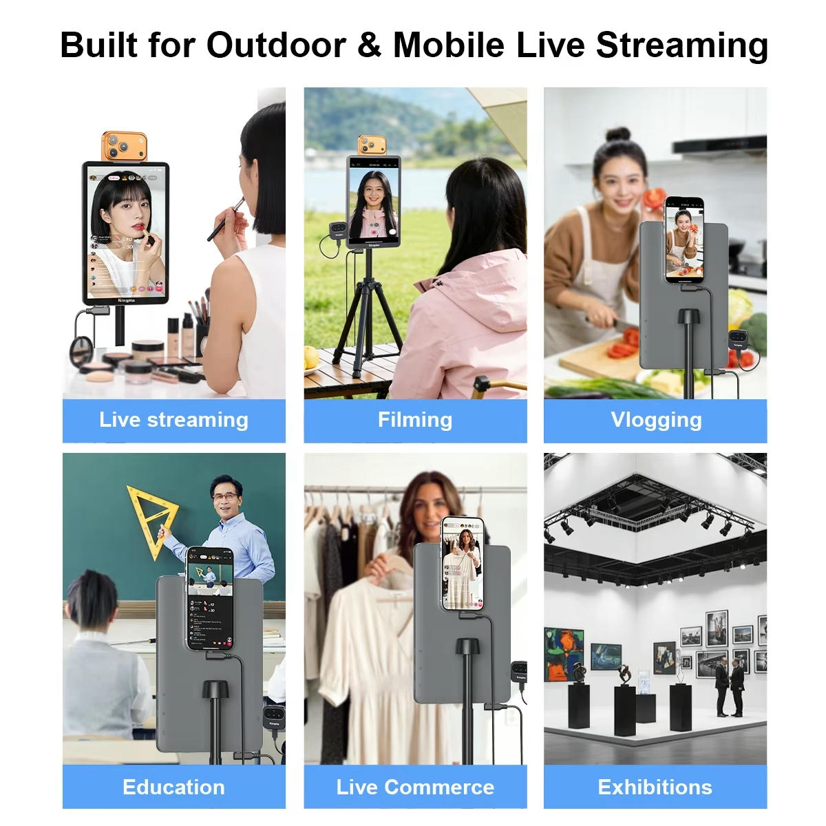 Man Hinh Kingma Ls10 Vlog Selfie Monitor Screen 10inch Cam Ung 5