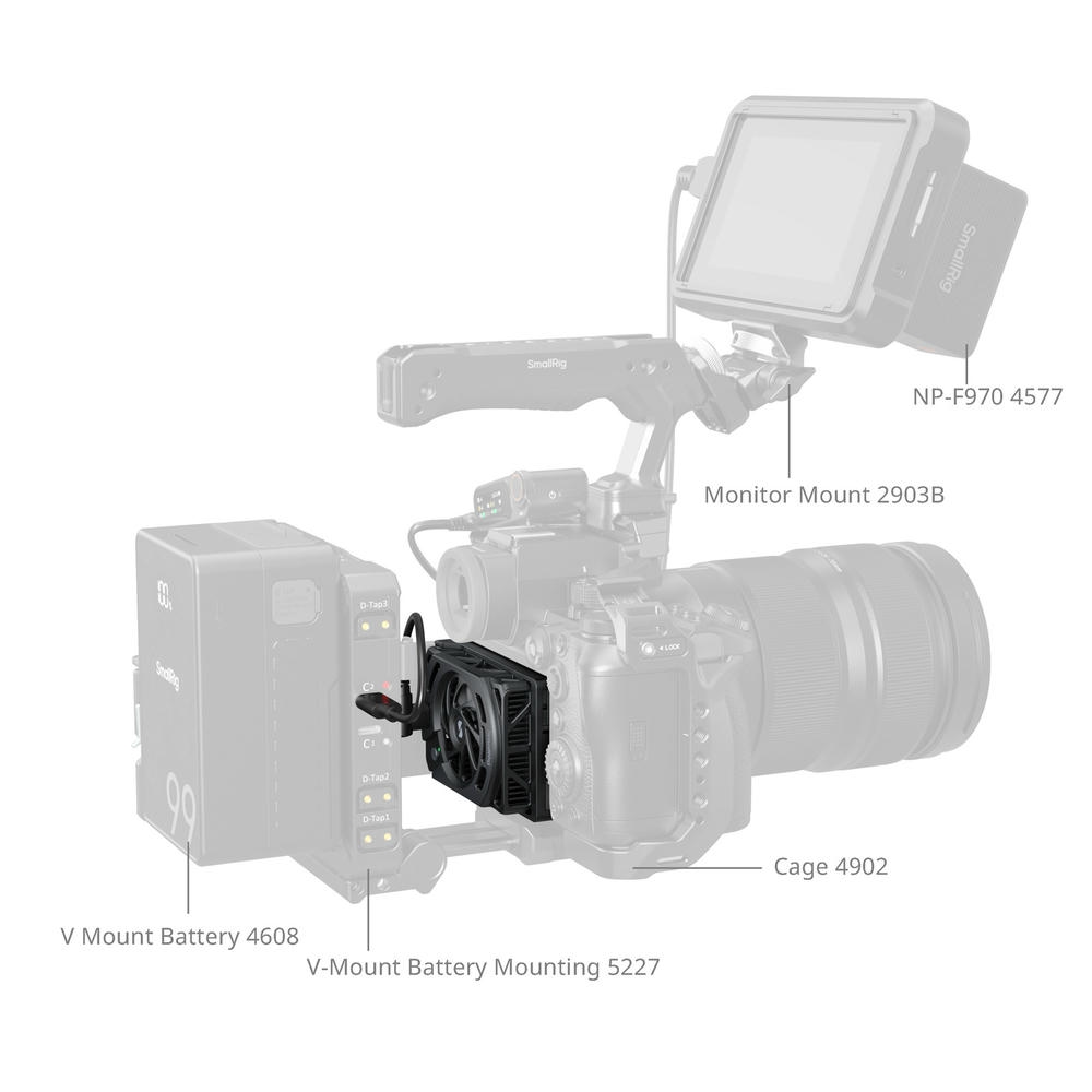 Quat Tan Nhiet Smallrig 5875 Cho May Anh Panasonic Lumix S1 Ii S1 Iie S1r Ii 6 Hlstudio