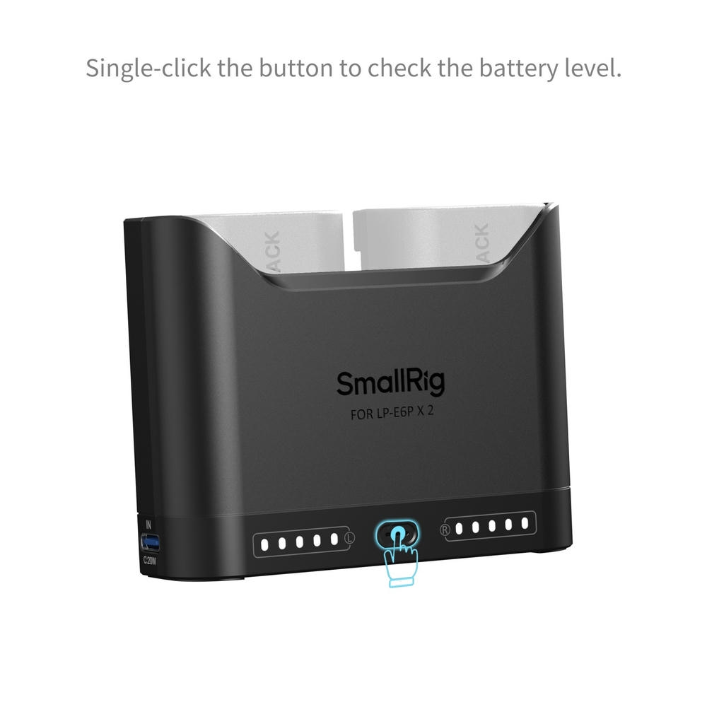 Smallrig 5490 Bo Sac Pin Doi Cho Lp E6p 5 Hlstudio