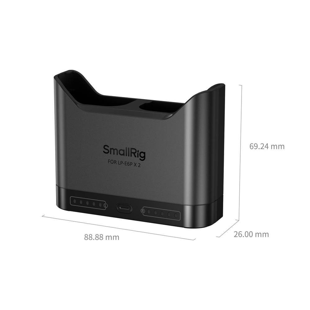 Smallrig 5490 Bo Sac Pin Doi Cho Lp E6p 6 Hlstudio