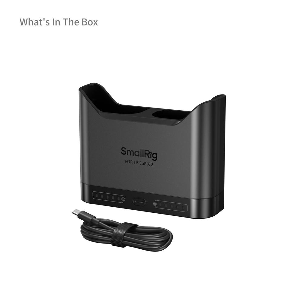 Smallrig 5490 Bo Sac Pin Doi Cho Lp E6p 8 Hlstudio