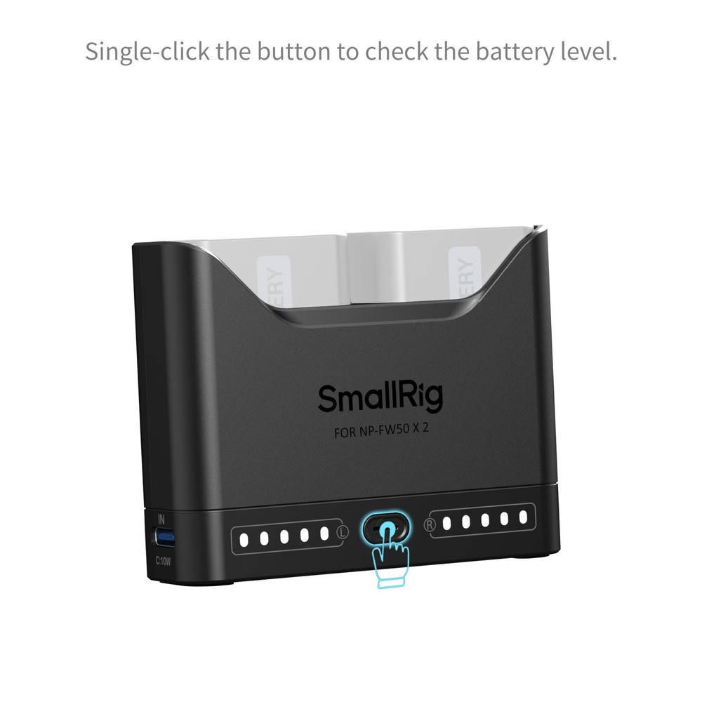 Smallrig 5493 Bo Sac Pin Doi Cho Np Fw50 5 Hlstudio