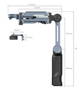 Smallrig 5508 Tay Cam Chong Dung Cho Dji Osmo Pocket 4 Pocket 3 Gopro Hero13 Insta360 X5 4 Hlstudio