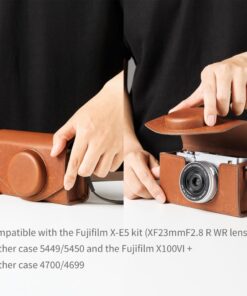 Smallrig 5986 Tui Dung Bang Da Cho May Anh Fujifilm X E5 X100vi Mau Nau 5 Hlstudio