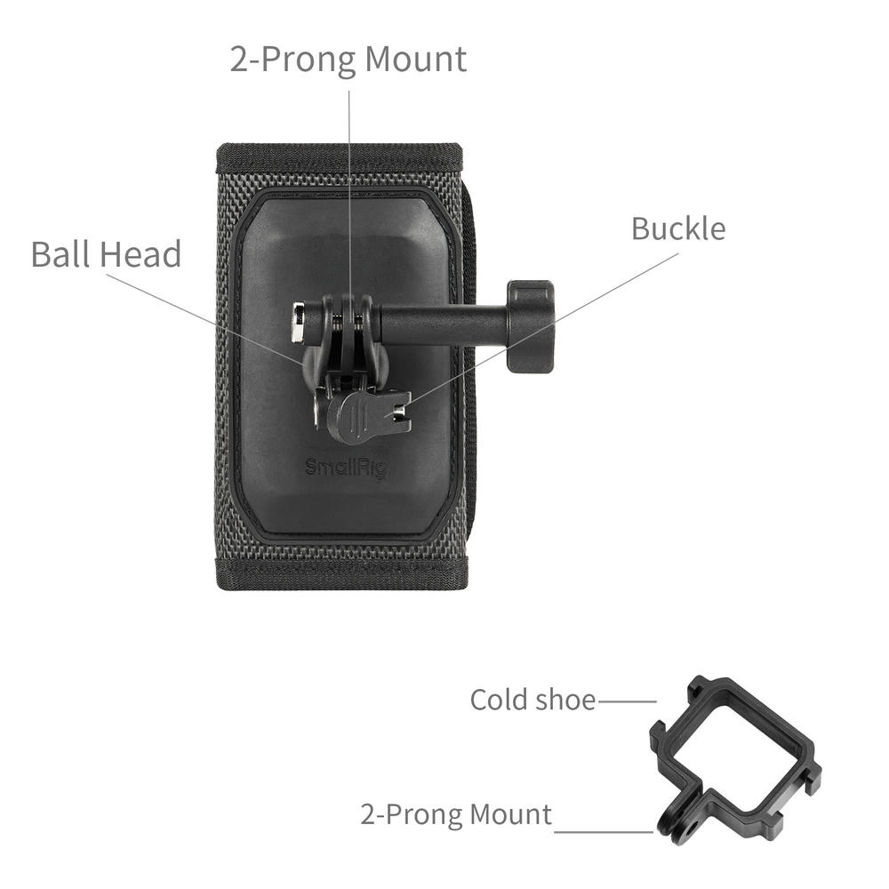 Smallrig 6051 Gia Do Ba Lo Hook Va Loop Cho Dji Osmo Pocket 4 3 3 Hlstudio