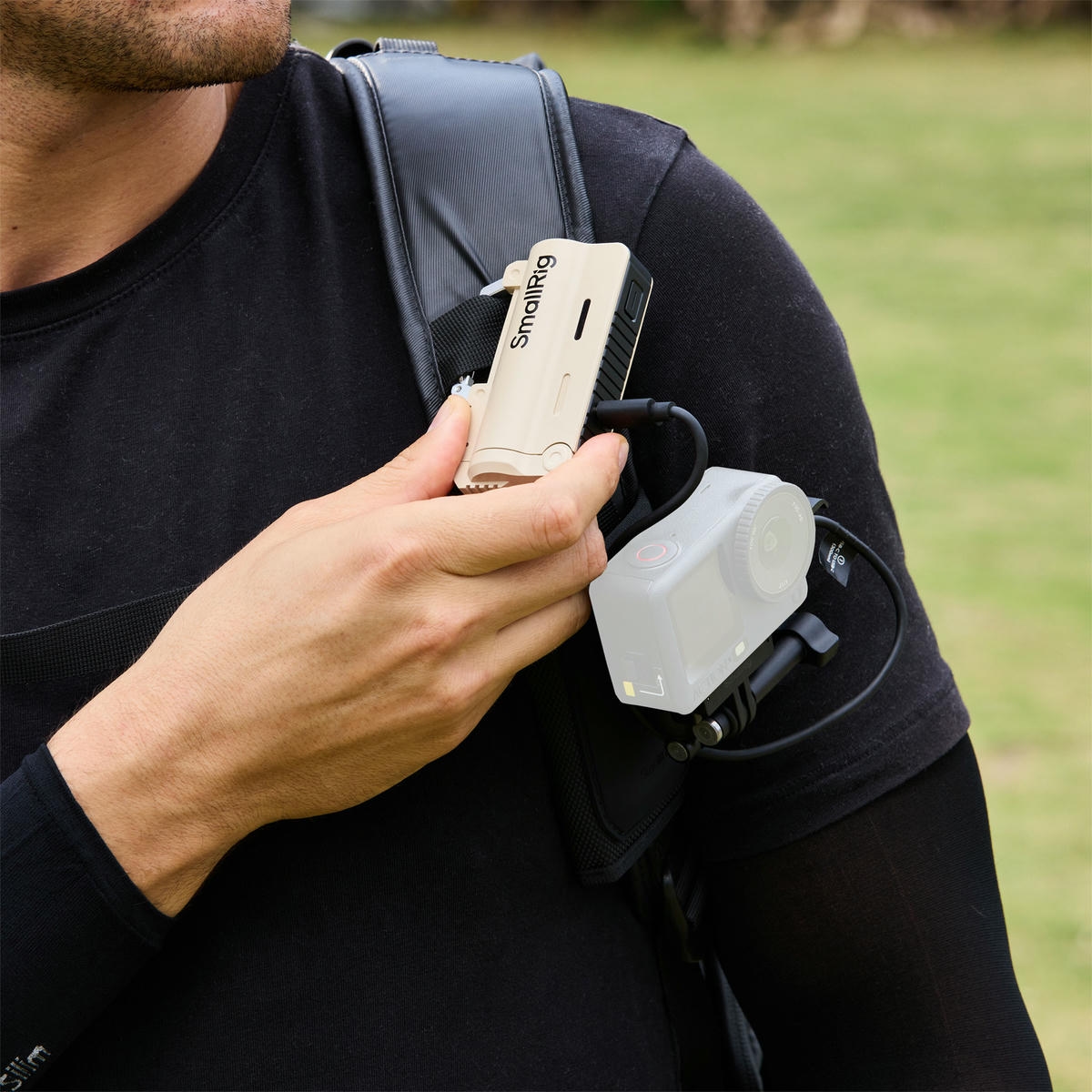Smallrig 6090 6091 Bo Pin Va Sac 5000mah 10000mah Cho Pin 21700 Mau Den 2