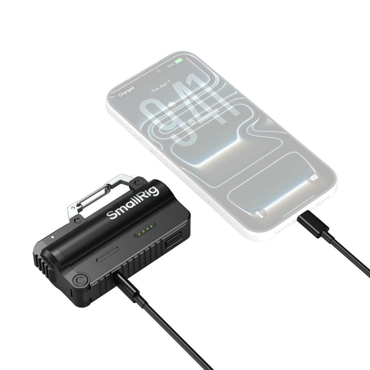 Smallrig 6090 6091 Bo Pin Va Sac 5000mah 10000mah Cho Pin 21700 Mau Den 3