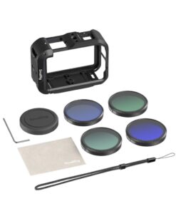 SmallRig 6374 - Bộ khung bảo vệ camera nâng cao kèm bộ lọc cho DJI Osmo Action 6 39994
