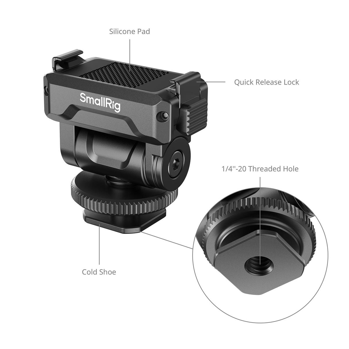 Smallrig 6440 Bo Gia Do Thao Nhanh Cho Dji Osmo Action 6 Nano De Cold Shoe 3