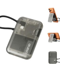Ulanzi CC02 - C100 Hộp đựng thẻ SD MicroSD, đầu đọc thẻ di động tốc độ cao, tương thích với iOS, Android, iPadOS, Windows, macOS và Linux qua cổng USB-C. 40577
