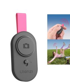 Ulanzi RC05 - C081 là điều khiển từ xa Bluetooth cho điện thoại, phạm vi 10m, dùng một nút để chụp ảnh và quay video, phù hợp selfie, du lịch, vlog và mạng xã hội. 40597