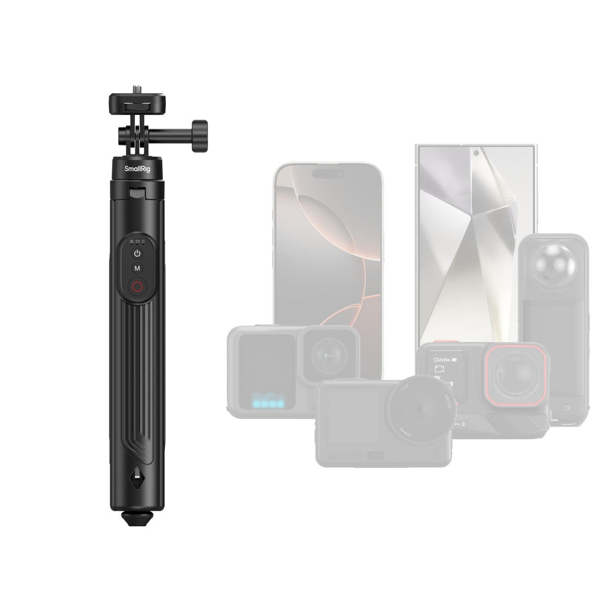 Smallrig 5464b Chan Tripod Selfie Cho Action Camera Va Dien Thoai 4 Hlstudio