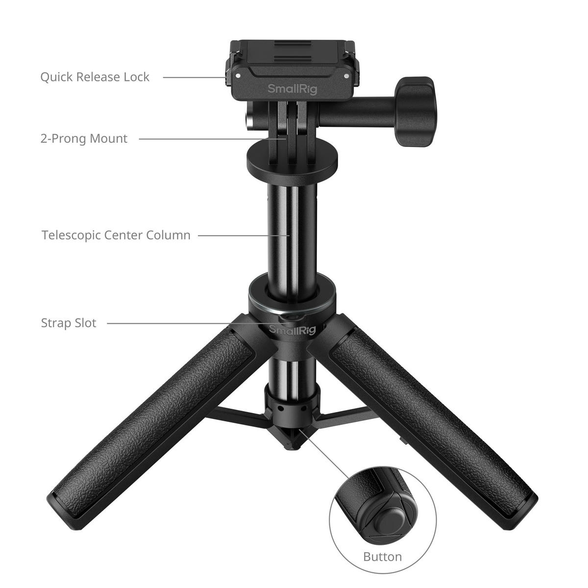 Smallrig 6149 Tripod Selfie Cho Dji Osmo Action 6 Nano Thao Tac Nhanh 3 Hlstudio