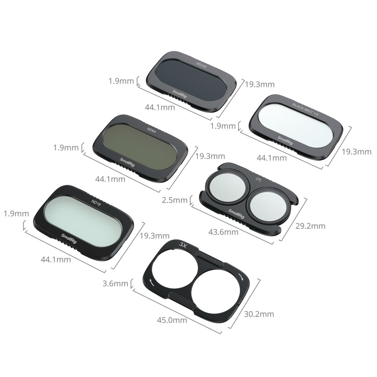 Smallrig 6658 Bo Loc Tach Filter Cho Dji Osmo Pocket 4p 2 Hlstudio