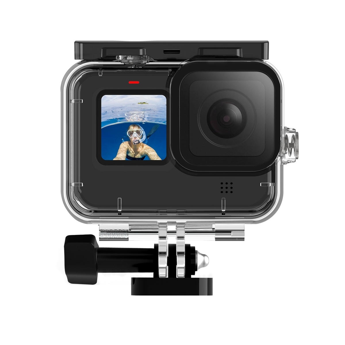Telesin Gp Wtp 904 Vo Chong Nuoc Kem Theo Kinh Loc Tim Do Do Tuoi Cho Gopro Hero 13 12 11 10 9 02 Hlstudio