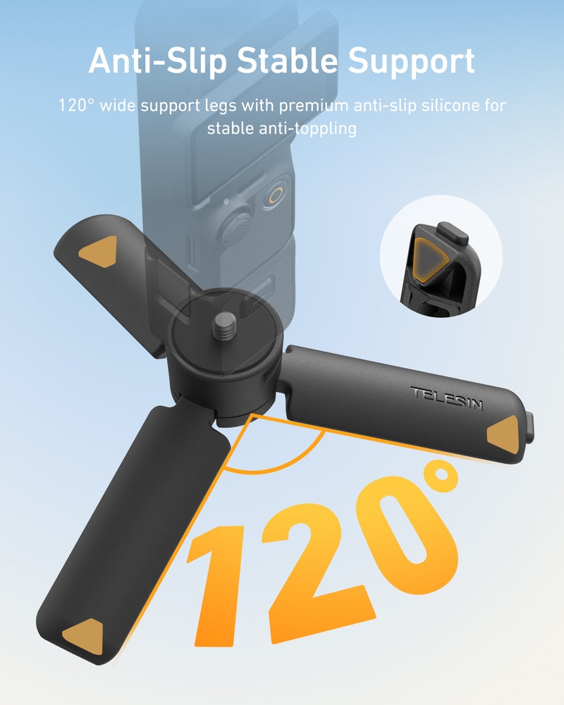 Telesin S3 Eak 06 Chan May Mini Tu Dong Mo Cho Dji Osmo Pocket 4 3 02 Hlstudio