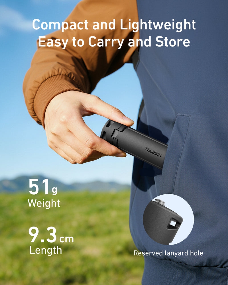 Telesin S3 Eak 06 Chan May Mini Tu Dong Mo Cho Dji Osmo Pocket 4 3 10 Hlstudio