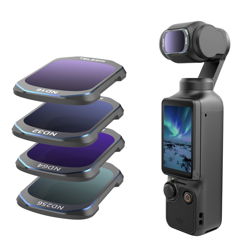 Telesin S5 Flt 38 Tdj Bo Loc Nd16nd32nd64nd256 Cho Dji Pocket 4 3 2 Hlstudio