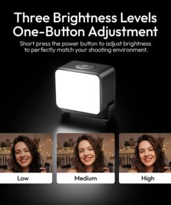 Ulanzi Lm24 Den Led Mini Thao Lap Nhanh Cho Dji Action 6 Nano L298 2 Hlstudio