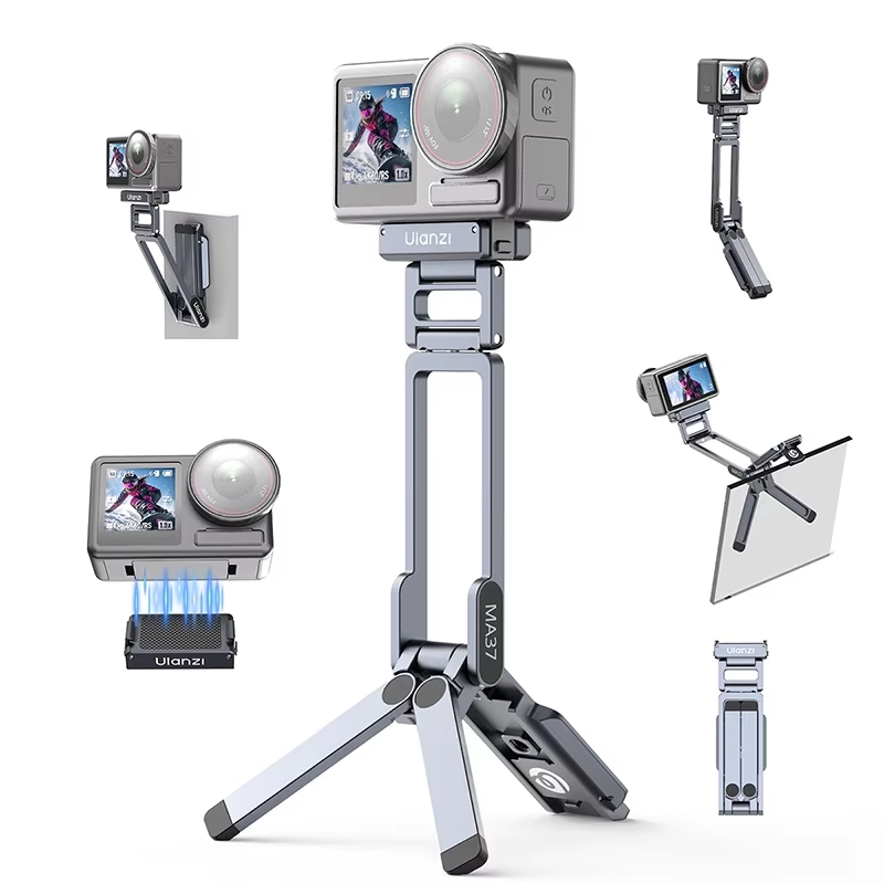Ulanzi Ma37 Chan Tripod Mini Thao Lap Nhanh Cho Dji Action 6 5pro 4 3 Nano S149 S150 2 Hlstudio