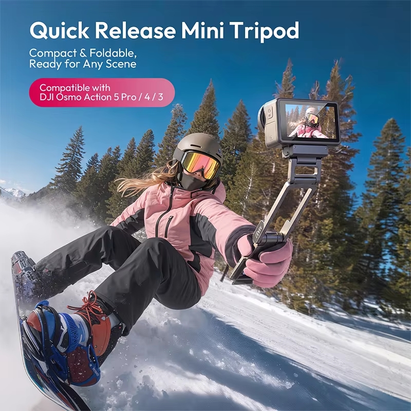 Ulanzi Ma37 Chan Tripod Mini Thao Lap Nhanh Cho Dji Action 6 5pro 4 3 Nano S149 S150 3 Hlstudio