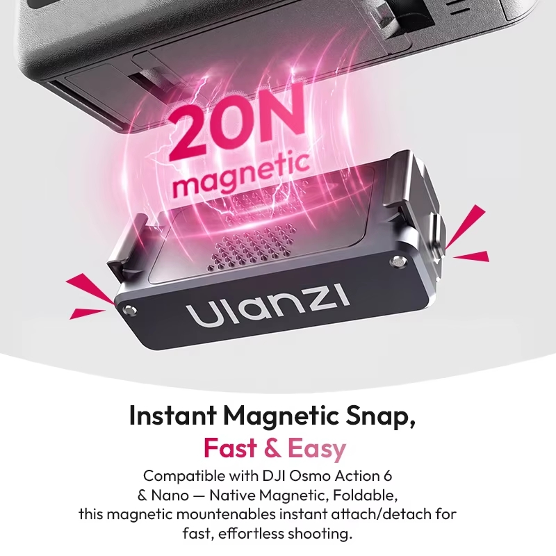 Ulanzi Ma37 Chan Tripod Mini Thao Lap Nhanh Cho Dji Action 6 5pro 4 3 Nano S149 S150 5 Hlstudio