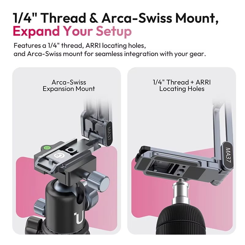 Ulanzi Ma37 Chan Tripod Mini Thao Lap Nhanh Cho Dji Action 6 5pro 4 3 Nano S149 S150 8 Hlstudio