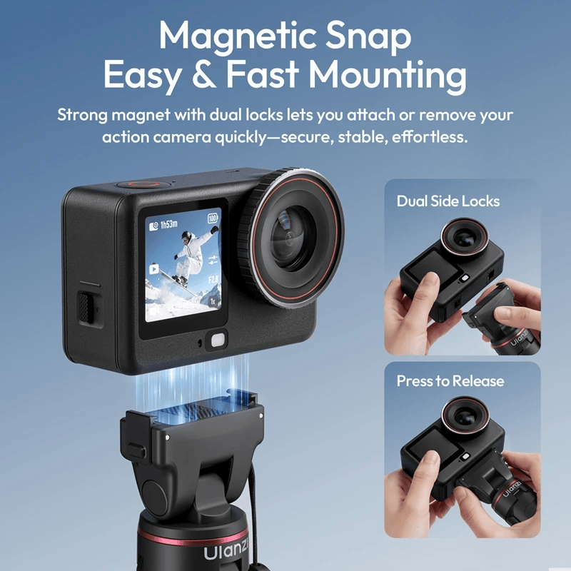 Ulanzi Mt99 Chan Tripod Mini Tu Tinh Cho Dji Action 6 Nano S079 6 Hlstudio