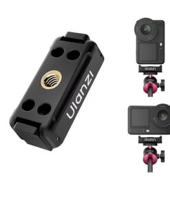 Ulanzi OA-26 - C122 là bộ chuyển nhanh treo cho DJI Action 6 Nano, có vít 1/4", nam châm và giá đỡ chân máy, phù hợp vlog và livestream. 41765