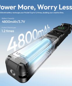Ulanzi Pk 22 Pin Cho Dji Pocket 3 4 4800mah 2in1 C114 02 Hlstudio